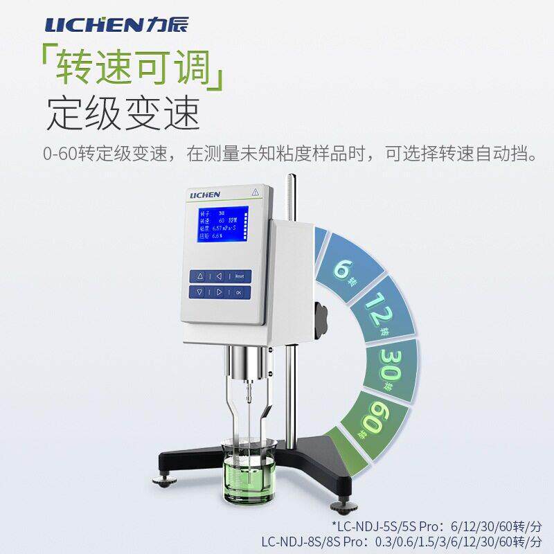 力辰科技 LC-NDJ-5S pro系列旋转粘度计图片