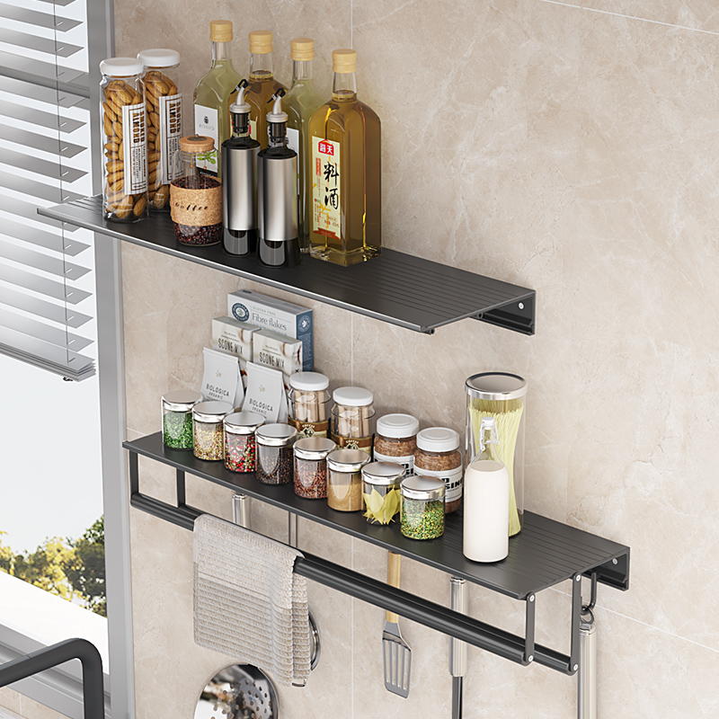 厨房铝合金置物架多功能