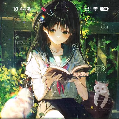 抱盒40张 不理猫扭蛋伊伊 姐妹头像动漫扭蛋原创圈高清无水印