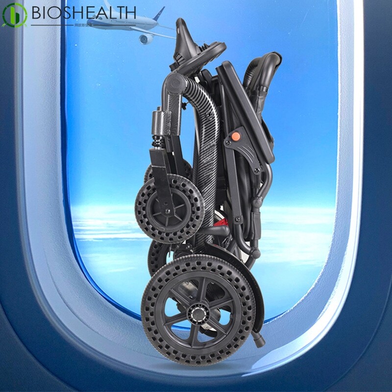 电动轮椅智能全自动折叠轻便老人专用多功能残疾人锂电池代步车