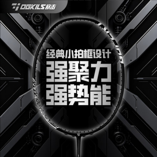 OGKILS欧击羽毛球拍柳丁100zz