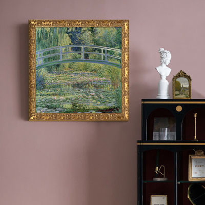 莫奈睡莲 Claukde Monet 三十而已同款装饰画组画客厅书房餐厅卧
