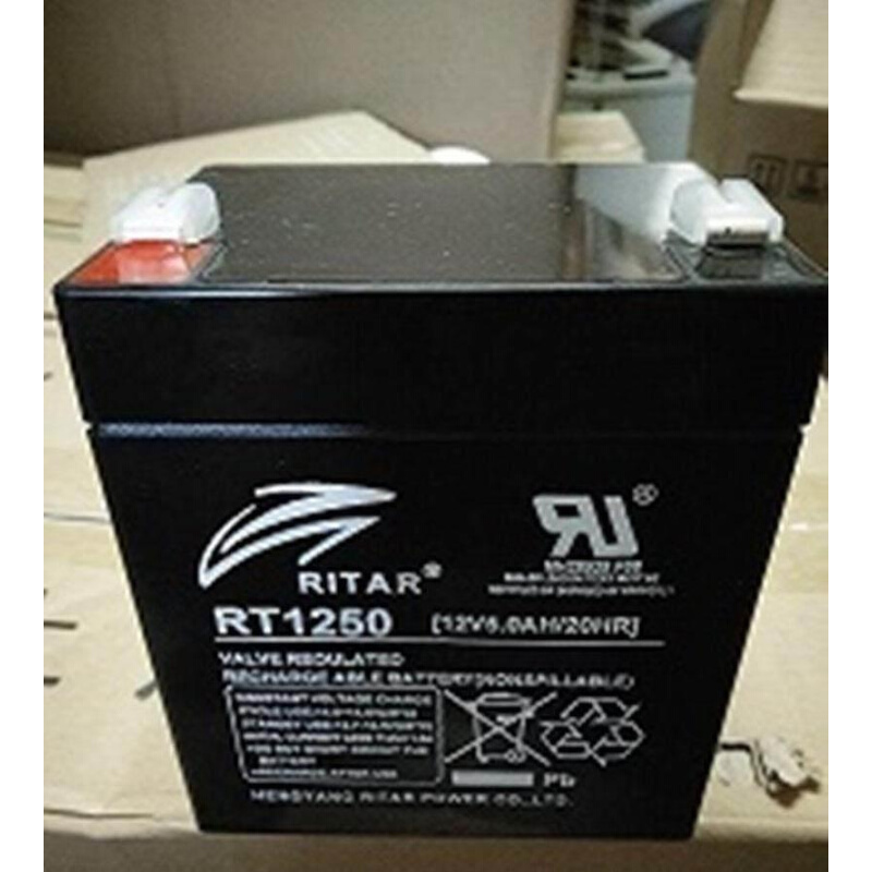 RITAR蓄电池RT1250 12v5ah铅酸免维护蓄电池12V5AH