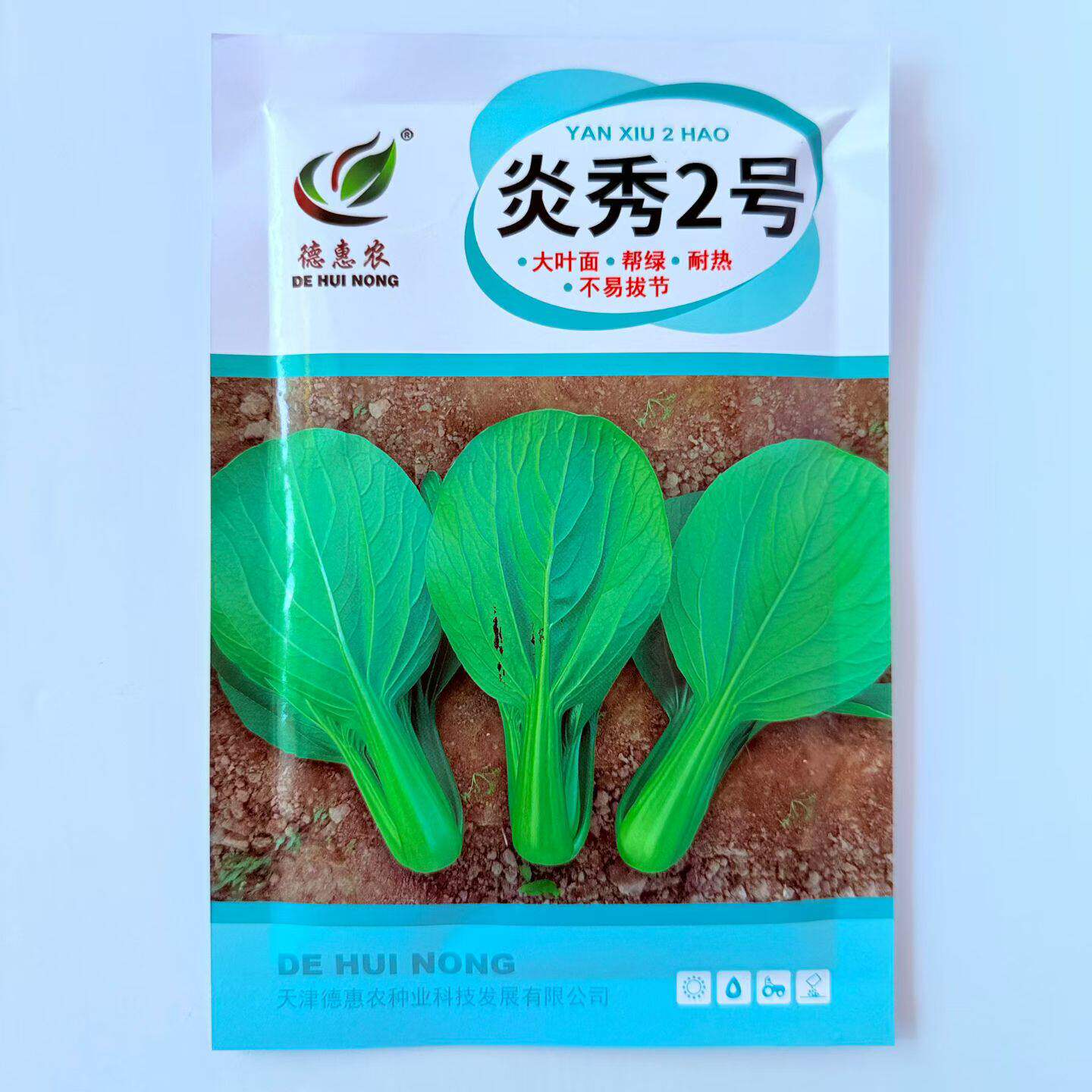 炎秀2号青梗菜种子夏季耐热青梗小青菜种籽耐雨抗病强四季播种孑