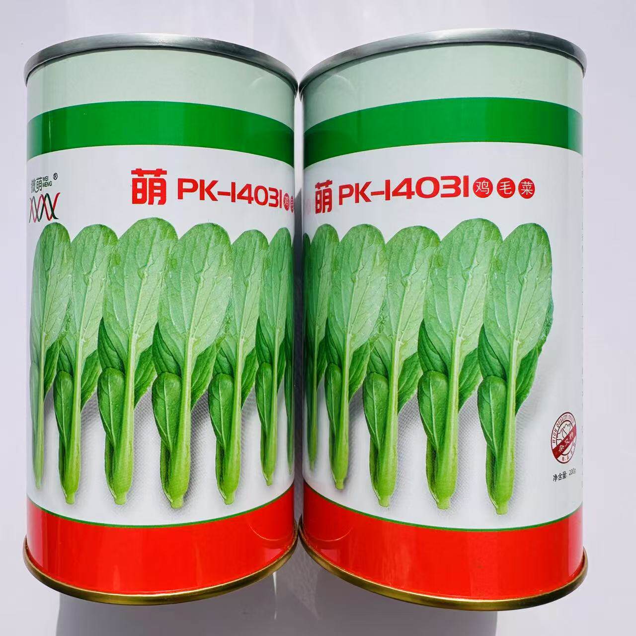 萌PK-14031鸡毛菜种子耐热耐寒耐抽苔抗病强小白菜种子油菜青菜种 - 实物图