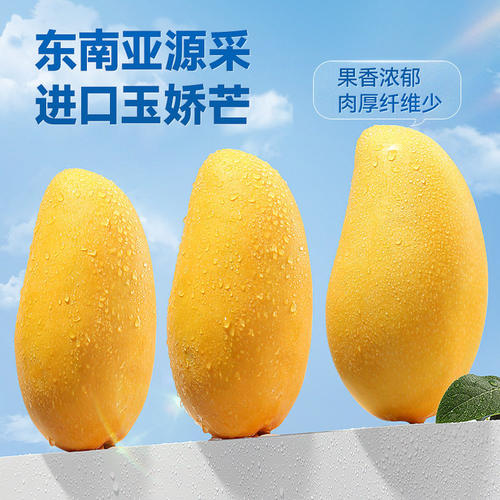 【三只松鼠量贩袋装芒果干500g】风味食品蜜饯水果果脯