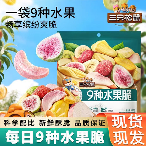 每日9种水果脆100g*1袋装整箱