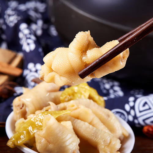 有-友山椒筋骨棒165g泡椒鸡爪鸡肉零食夜宵追剧解馋网红量贩包邮