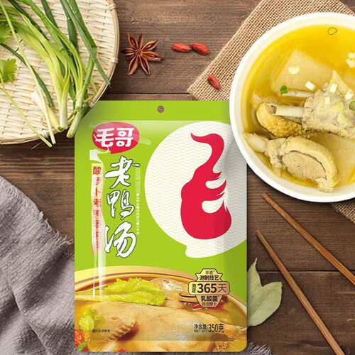 毛哥老鸭汤炖料150g整箱酸萝卜清汤火锅底料煲汤正宗包装重庆正品