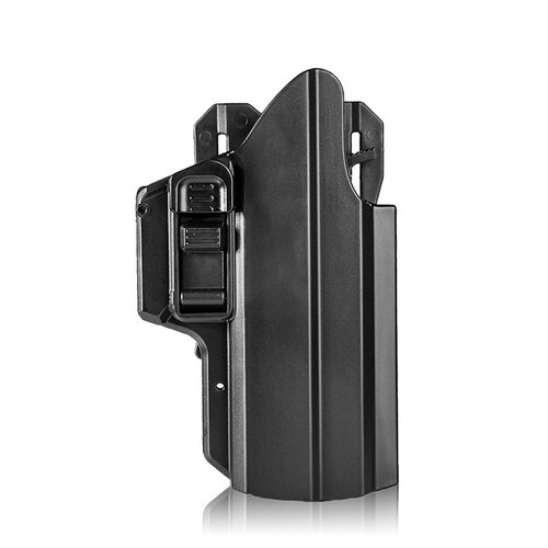 塑钢P99 PPQ SR9 APX H&K USP快拔套战术格洛克Glock 33 45枪套厂