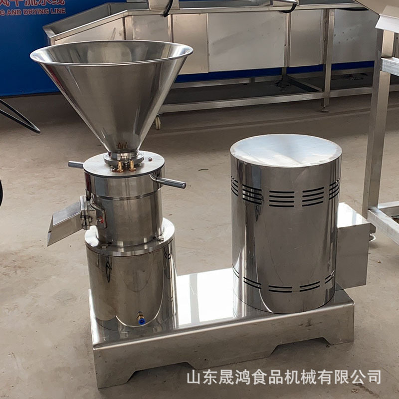 食品级牛羊骨泥机 芝麻酱花生酱果酱胶体磨 海带蛤蜊研磨机