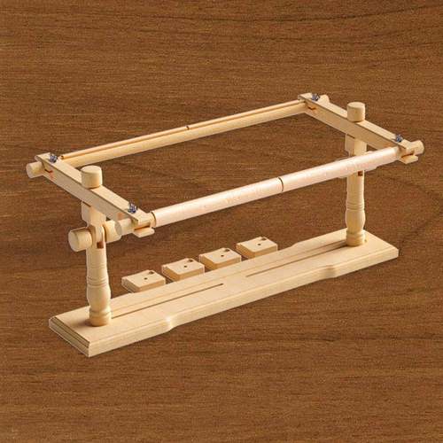 多功能桌面榉木绣架刺绣工具十字绣架工具固定架木架