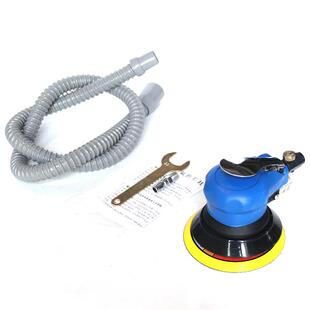 供应5寸气动吸尘砂纸机机械化手持工具操作方便吸尘砂纸