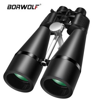 外贸博狼威/Borwolf25-75X80双筒高倍高清变倍变焦望远镜大口径