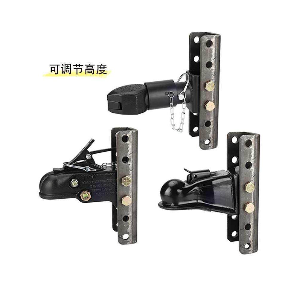 拖挂房车改装搭扣厢式货车栏板锁扣拖车铸造锁销门把手配件大全