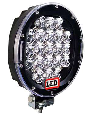 现货车灯 LED工作灯 工程车灯 检修灯 7寸圆形21珠 105W黑色X20