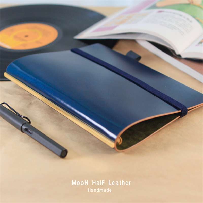 真马臀皮手账记事本文具PLOTTER款KRAUSE活页手工皮具笔记本