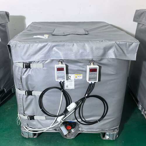 800L吨桶加热器 智能控温 安装便携 加热保温防冻防爆节能