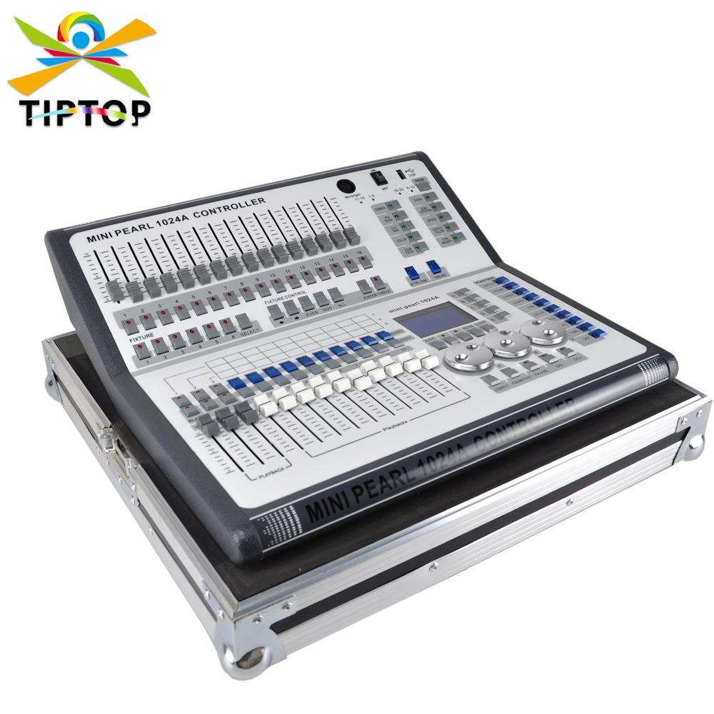 迷你珍珠1024舞台灯光专业控台 折弯机箱多角度 支持Midi音乐同步