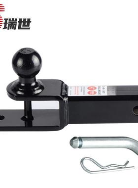 2025跨境热销 2英寸ATV接收器挂钩3合1球架带2英寸球 小型拖车臂