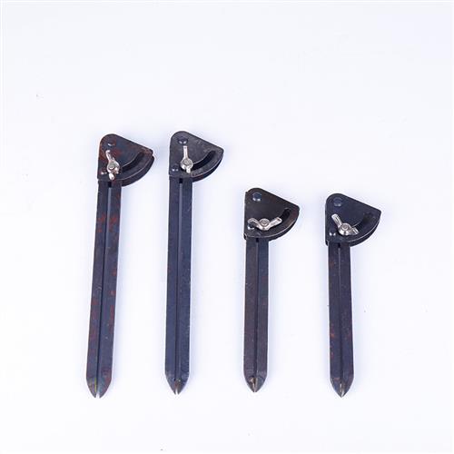 合金罗经标尺钳工工具木工画线机工业罗经铁标尺150-600mm