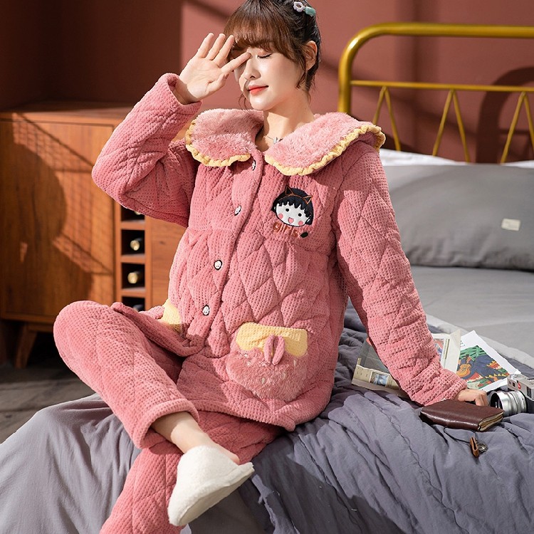 韩版冬款孕妇睡衣孕晚期加绒加厚月子服产后三层夹棉袄连帽可外穿,孕妇装/孕产妇用品/营养,家居服套装,淘宝优惠券,粉丝福利购,淘宝优惠卷