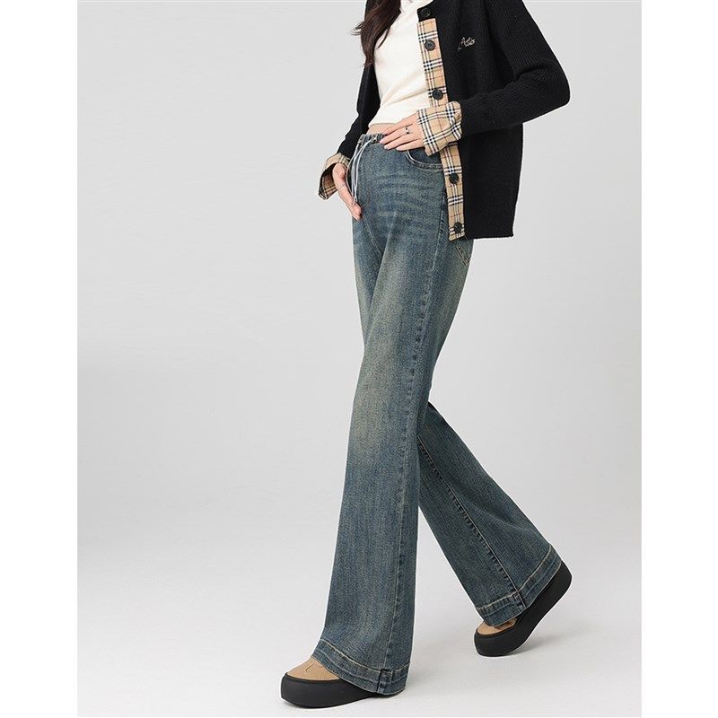 无托腹孕妇春装牛仔裤子春夏秋季2025新款外穿显瘦微喇叭拖地长裤,孕妇装/孕产妇用品/营养,孕妇休闲裤,淘宝优惠券,粉丝福利购,淘宝优惠卷