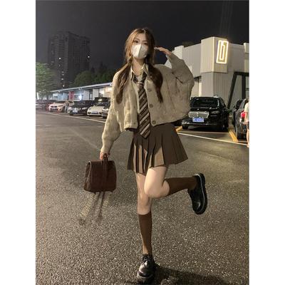 盐系穿搭韩系学院风JK制