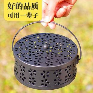 带盖蚊香盘蚊香盒防火防烫创意户外蚊香架家用室内蚊香炉接灰托盘