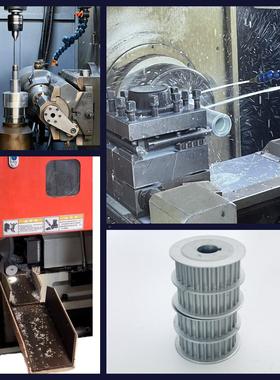 山东厂家直供带子铝合金同步轮外径30698-20可厚度选制作轮同步4