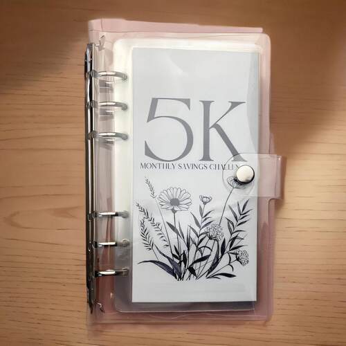 海外仓TEMU跨境Binder A6 Size with Floral Design Multi