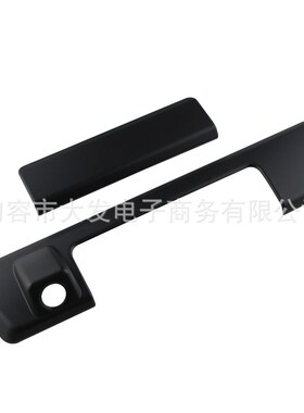 适用于五十铃ISUZU DMAX D-MAX 2023+ LS-A尾门拉手框哑光黑色2片