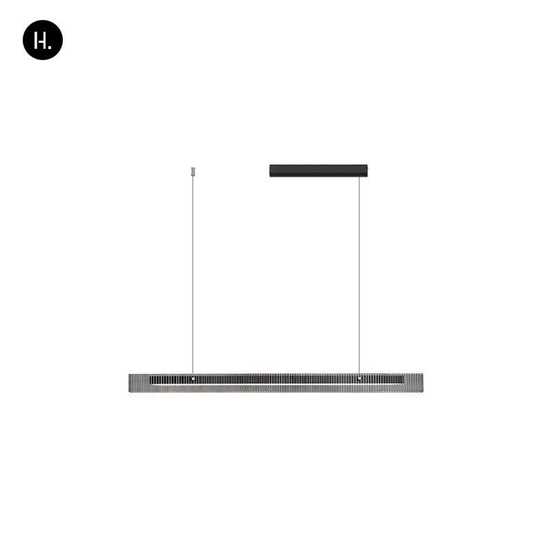 意式极简玻璃餐厅吊灯简约个性别墅大平层餐桌吧台岛台一字长条灯,家装灯饰光源,客厅吊灯,淘宝优惠券,粉丝福利购,淘宝优惠卷