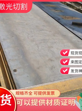 零切S355JR SS400 S460M S355NL Q345B钢板低合金钢板板材圆棒