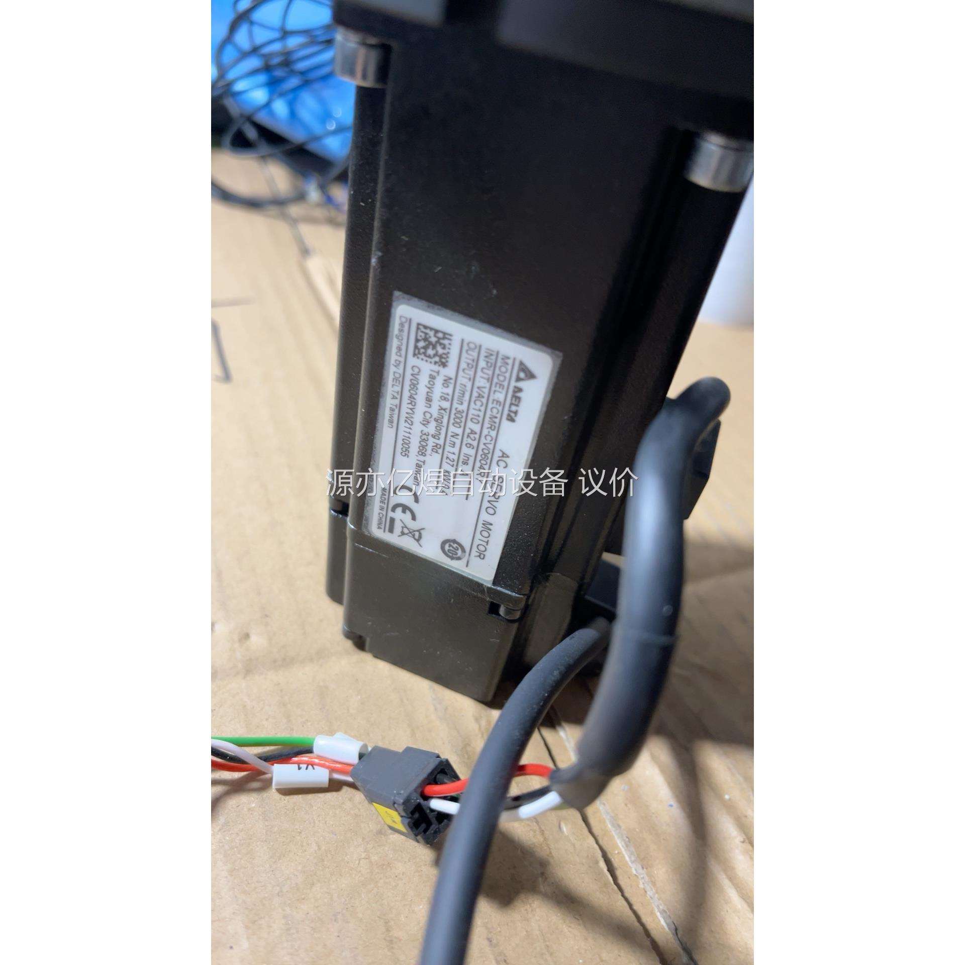 台达400W伺服电机ECMR-CV0604RY，THK谐波减