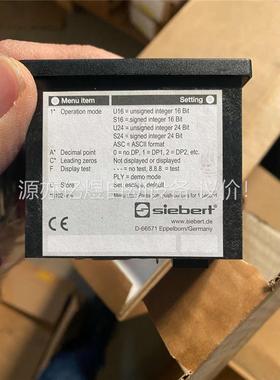 SIEBERT数值显示模块S102-04/14/0R-001(议价)