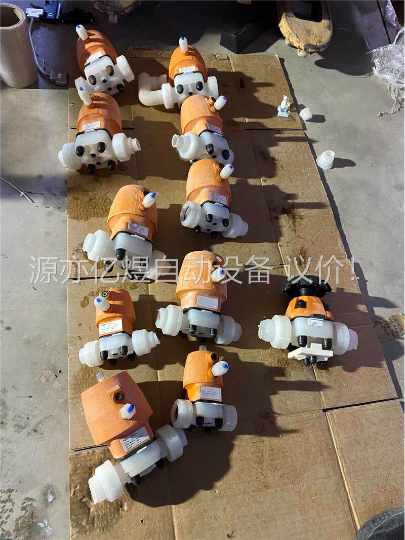 gf气动手动隔膜阀拆机成色没磕碰没划痕，自然老化，7个d(议价)
