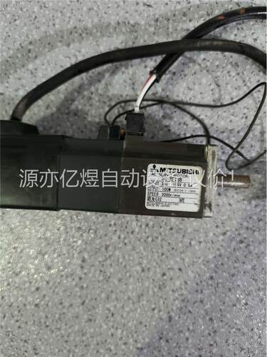 HC-MF13B三菱伺服电机100W，带刹车，二手拆机，功能(议价)