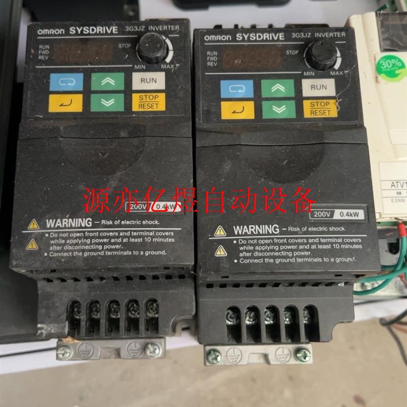 变频器欧姆龙变频器3C3JZ-AB004  0.4KW拆机实(议价)