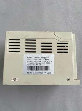 DEMA德玛0.75kw变频器0D7523C OD7523