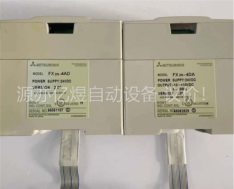 Mitsubishi/三菱FX2N一4AD 4DA包用(议价)