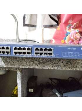 H3CS1024以太网交换机24口，正常开机，无拆修拍