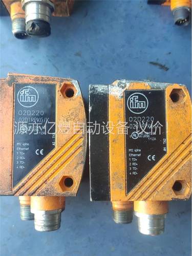易福门传感器O2D220拍照，二手拆机的，一共有4个，都(议价)