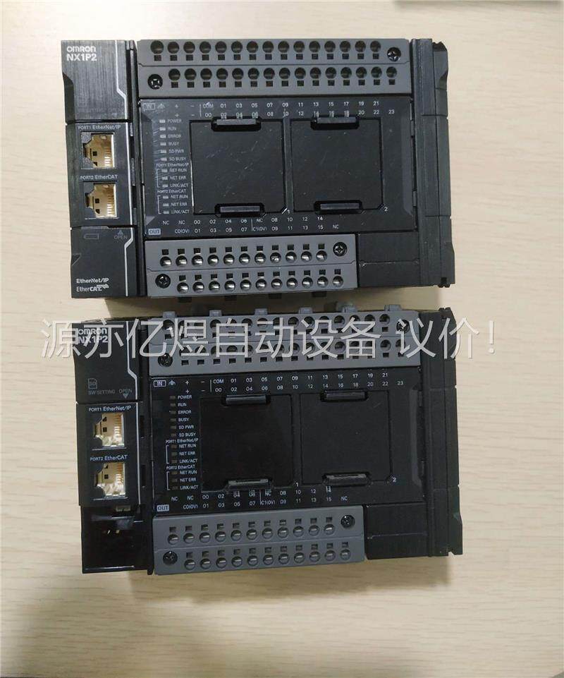 欧姆龙NX1P2-1140DT 二手原装正品，两台1.40版(议价)