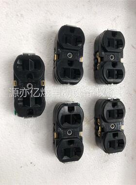 拆机LISTED美国插坐..E-09...20A-125V.(议价)