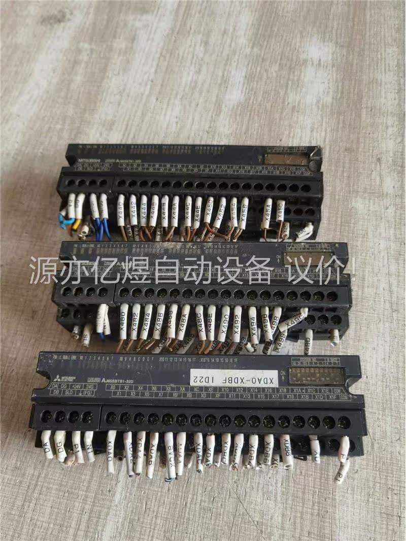 三菱远程模块AJ65SBTB1-32D刚刚拆机下来，拍(议价)