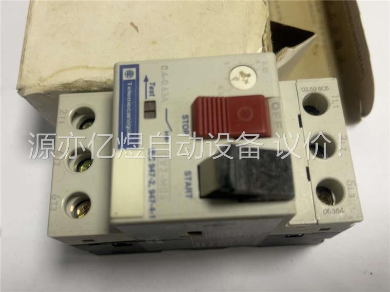 闲置积压货TE电动机保护器GV2-M04C 0.4-0.63(议价)