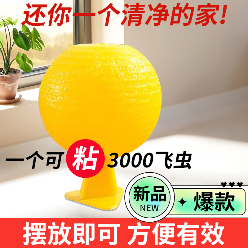 果蝇小飞虫诱捕粘蝇球
