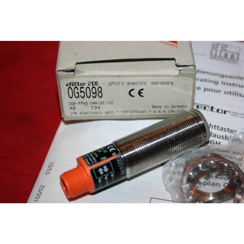 议价原装进口IFM易福门光电传感器OGP501? OGP-FPKG/US100接近开