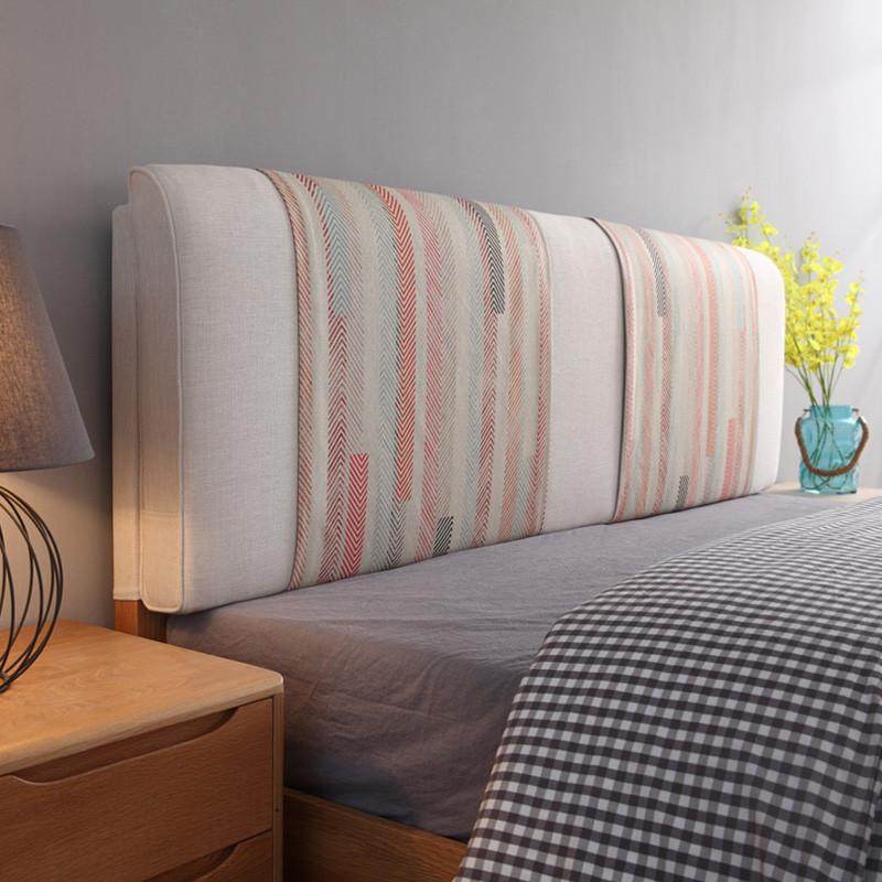 定制床头靠垫北欧双人实木床榻榻米无床头软包大靠背床头罩可拆洗,居家布艺,床头靠垫,淘宝优惠券,粉丝福利购,淘宝优惠卷